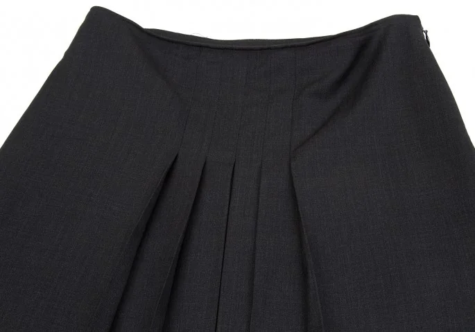 (SALE) GALERIE VIE box pleat design skirt K-23531_003