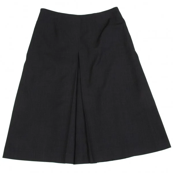 (SALE) GALERIE VIE box pleat design skirt K-23531_008