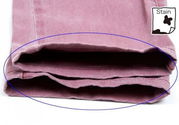 (SALE) LOVE MOSCHINO Wash damage stretch denim pants K-24623_010