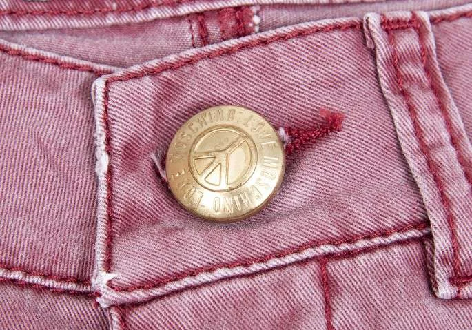 (SALE) LOVE MOSCHINO Wash damage stretch denim pants K-24623_004