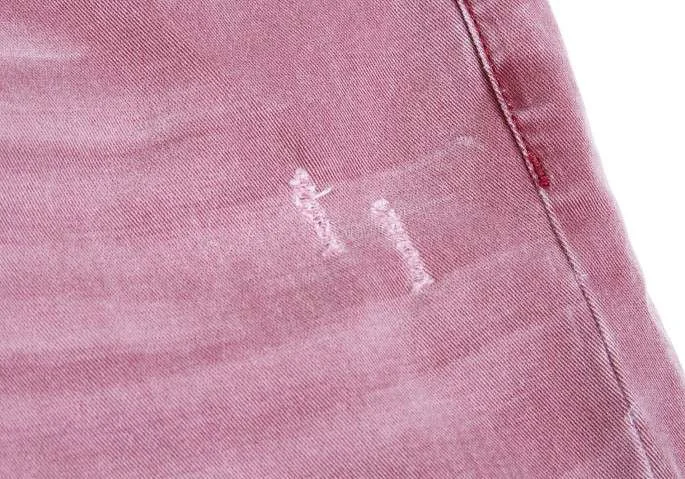 (SALE) LOVE MOSCHINO Wash damage stretch denim pants K-24623_006