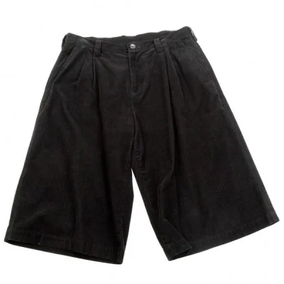 【SALE】ワイズY's コーデュロイワイドショートパンツ