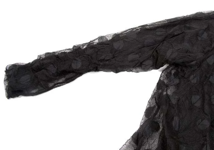 (SALE) tricot COMME des GARCONS dot Layered mesh tops K-24956_004