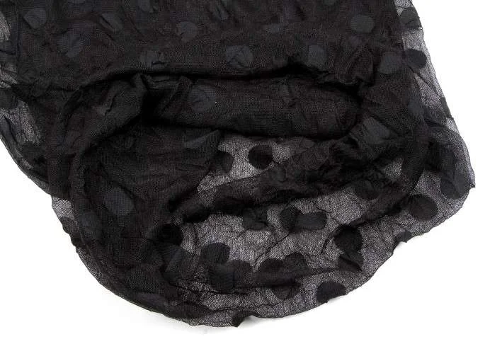 (SALE) tricot COMME des GARCONS dot Layered mesh tops K-24956_006