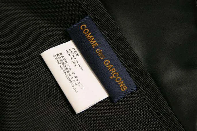 コムデギャルソンCOMME des GARCONS サッカーボールバッグ 黒 (U-748)
