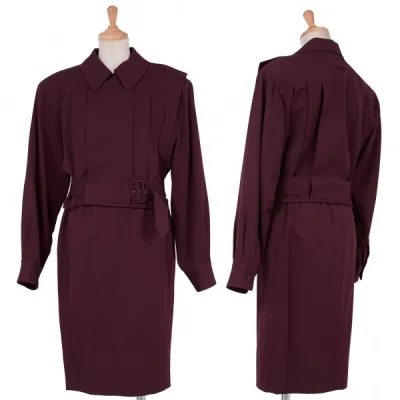 【SALE】ジャンポールゴルチエ ファムJean Paul GAULTIER FEMME プリーツデザインウールギャバセットアップスーツ