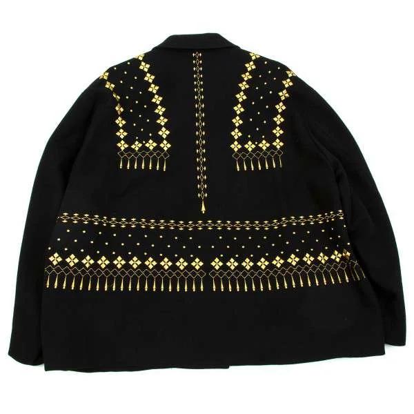 最新のデザイン ヨウジヤマモトプールオムYohji Yamamoto POUR HOMME金刺繍 ジャケット・アウター