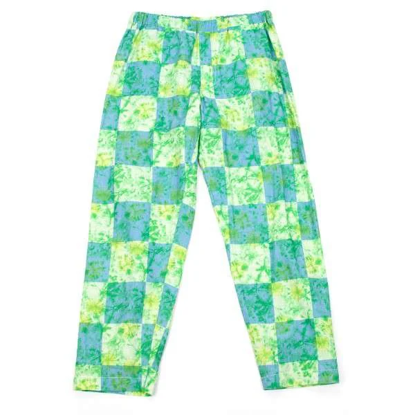 コムデギャルソンオムプリュスCOMME des GARCONS HOMME PLUS タイダイ染めデザインコットンパンツ