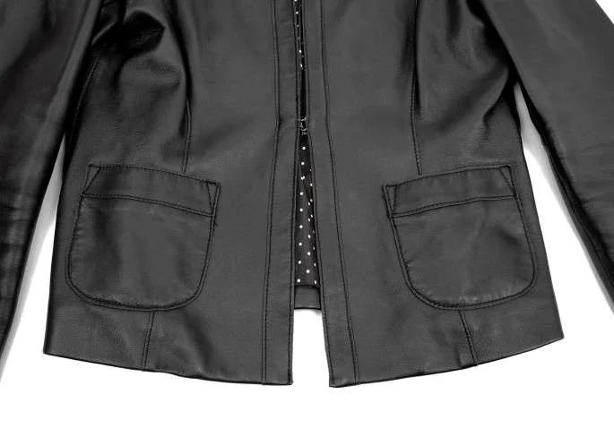 NOLLEY'S Lamb leather no color jacket K-26887_006