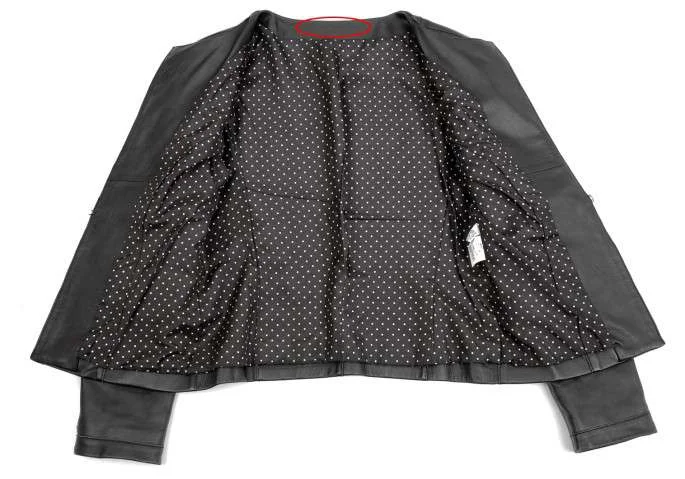 NOLLEY'S Lamb leather no color jacket K-26887_009