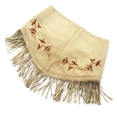 【SALE】ヴィヴィアンタムVIVIENNETAM ピッグスキン刺繍ストール