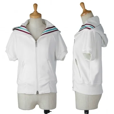 【SALE】ワイスリーY-3 ダブルジップ半袖パーカー