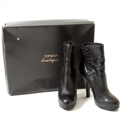 トップショップ×ピーターイエンセンTOPSHOP ヒールブーツ