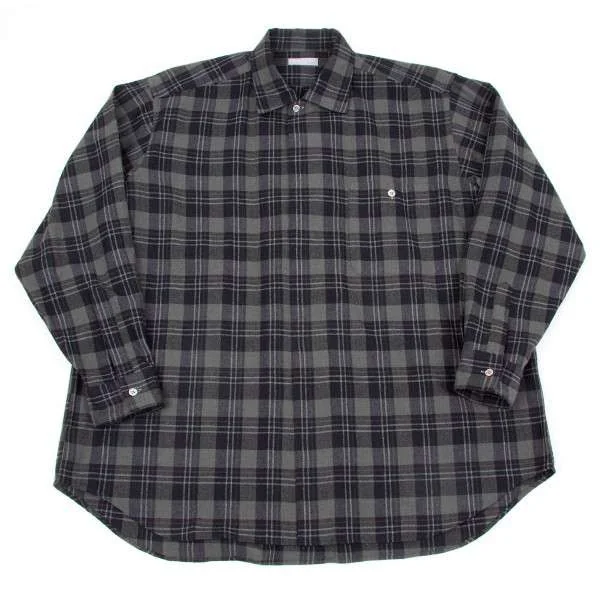 BLACK COMME des GARÇONS チェック柄シャツ M