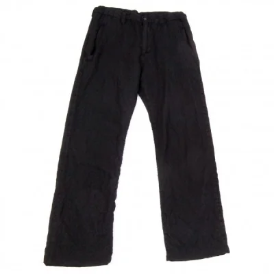 【SALE】コムデギャルソン オムCOMME des GARCONS HOMME ウール縮絨パンツ 黒