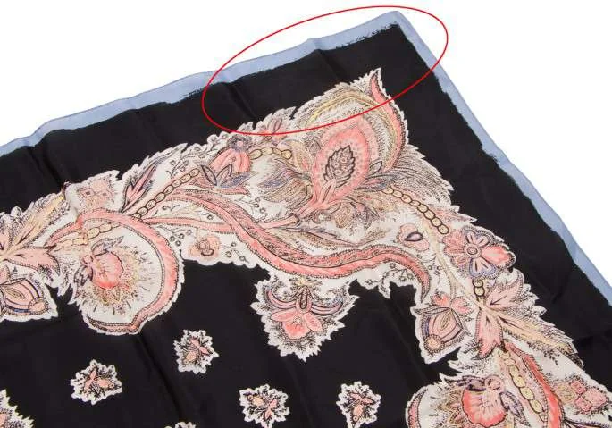 Jean Paul GAULTIER Silk scarf K-28066_002