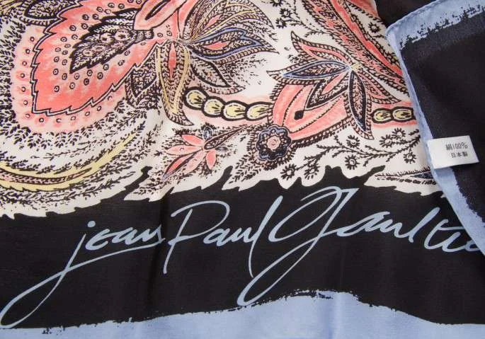 Jean Paul GAULTIER Silk scarf K-28066_009