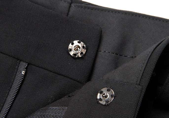 Jean Paul Gaultier homme☆gabardine pants Jean-Paul GAULTIER HOMME Wool Gabardine Tuck Pants Size 48(K