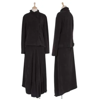 【SALE】ワークショップWXYZ work shop モコモコセットアップ 墨黒