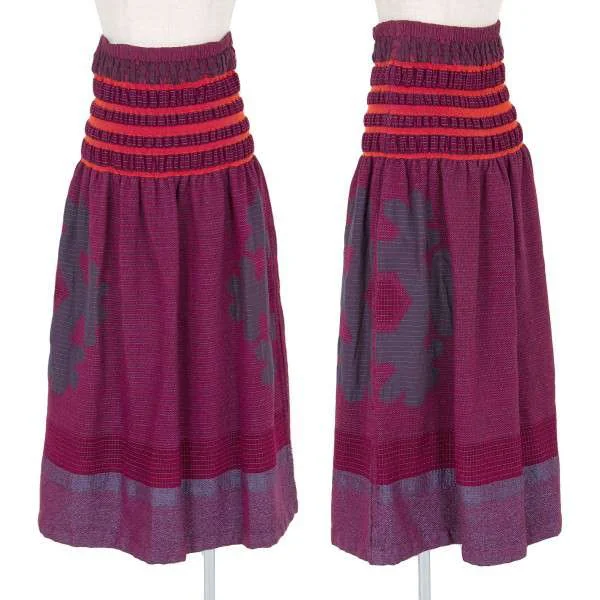 【SALE】イッセイミヤケISSEY MIYAKE A.POC ギャザーフレアスカート