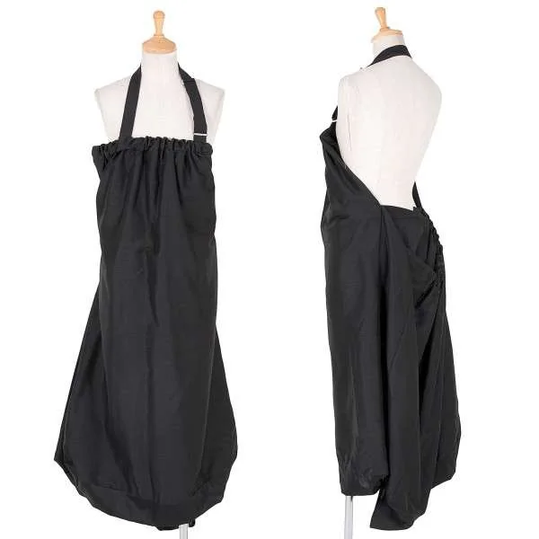 【SALE】ヨウジヤマモト ファムYohji Yamamoto FEMME モヘヤミックスサロペットバルーンスカート