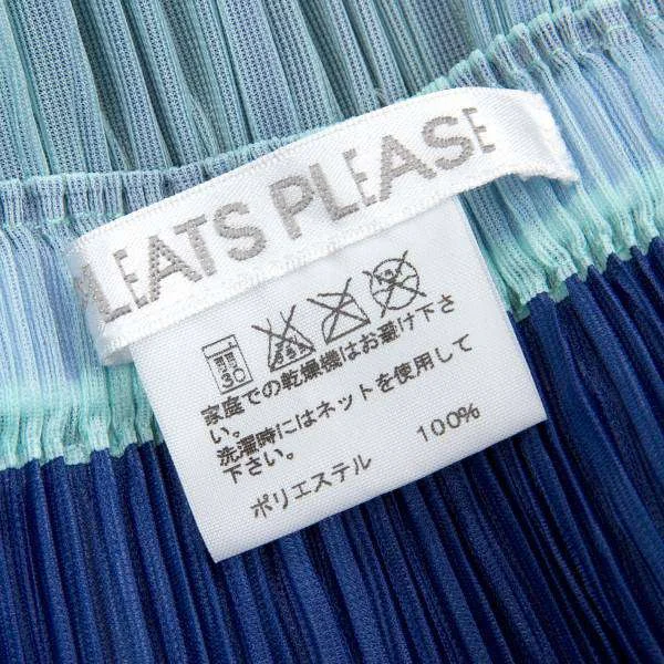 (SALE) PLEATS PLEASE Polka dot pleated scheme skirt K-29206_012