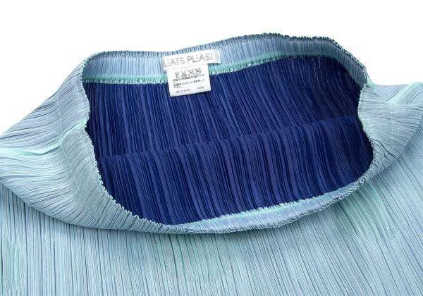 (SALE) PLEATS PLEASE Polka dot pleated scheme skirt K-29206_004