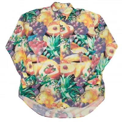 【SALE】ポールスミス ロンドンPaul Smith LONDON フルーツプリントコットンシャツ