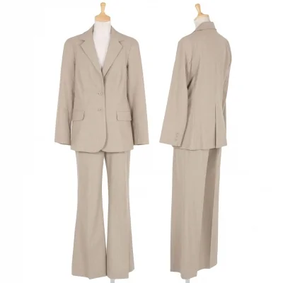 セオリーtheory ウールストレッチBセットアップスーツ ベージュ