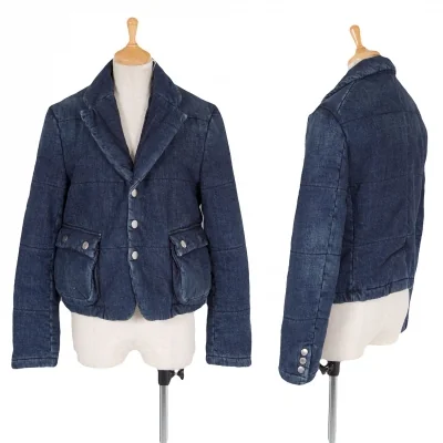 【SALE】トリコ コムデギャルソンtricot COMME des GARCONS中綿入りデニムテーラードジャケット
