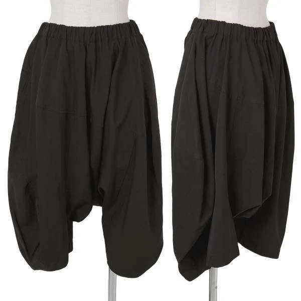 コムデギャルソン　サルエルパンツ　ウール　ブラック　Sサイズ コムコム コムデギャルソンCOMME des GARCONS COMME des GARCONS