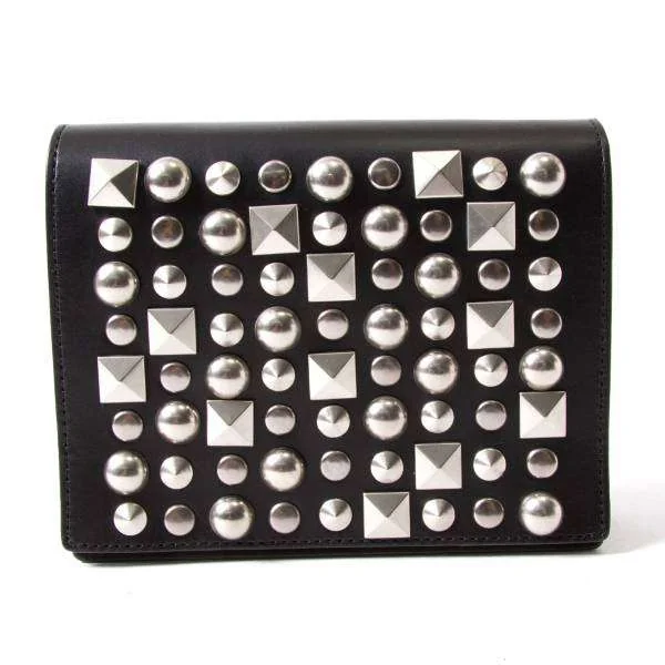ジュンヤワタナベJUNYA WATANABE スタッズレザーミニポーチ 黒 (K-30124)