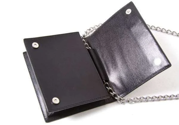 ジュンヤワタナベJUNYA WATANABE スタッズレザーミニポーチ 黒 (K-30124)