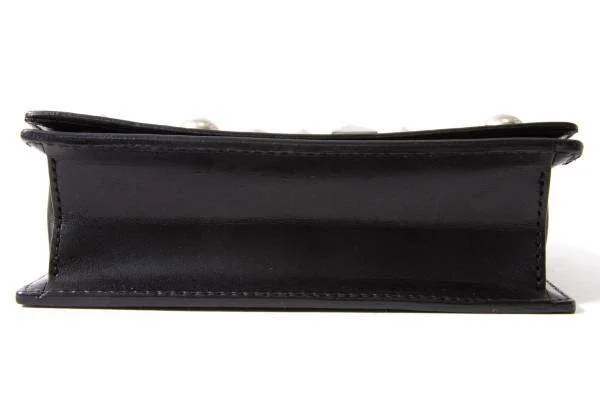 ジュンヤワタナベJUNYA WATANABE スタッズレザーミニポーチ 黒 (K-30124)