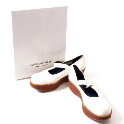 ジュンヤワタナベ コムデギャルソンJUNYA WATANABE COMME des GARCONS 厚底ストラップシューズ