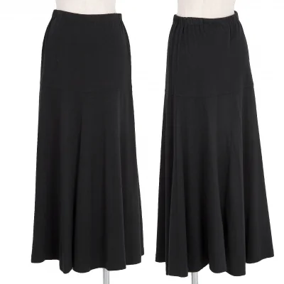 トリコ コムデギャルソンtricot COMME des GARCONS コットン切替ロングスカート