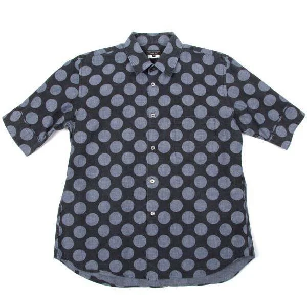 Comme des garçons Home Plus スカル シャツ S Gathered Panel Shirt