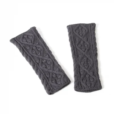 リミフゥLIMI feu ケーブルニットアームウォーマー