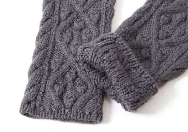 LIMI feu Cable knit arm warmers K-30683_006