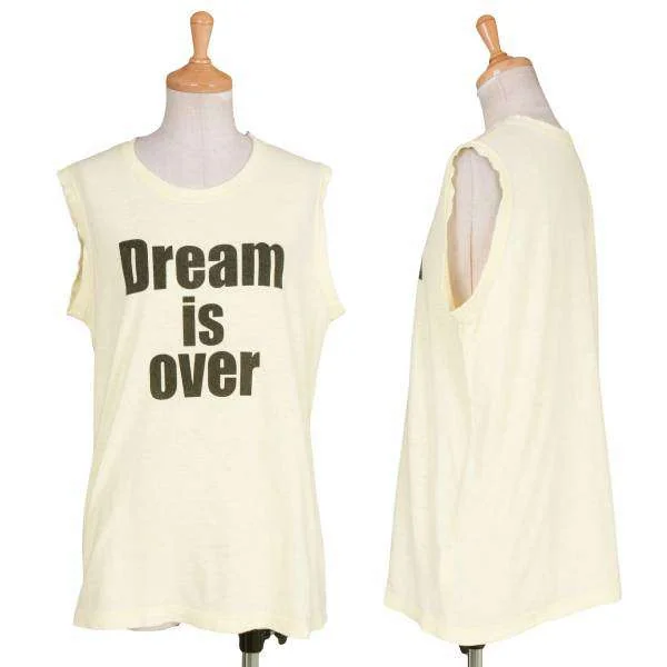【SALE】アンダーカバーUNDERCOVER プリントダメージ加工ノースリーブ