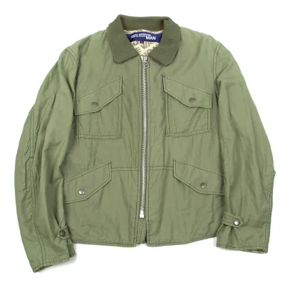 ジュンヤワタナベ マンJUNYA WATANABE MAN 裏地総柄ミリタリージャケット