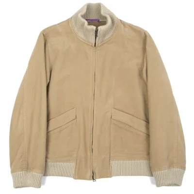 ポールスミス コレクション Paul Smith COLECTION モールスキンダブルジップブルゾン