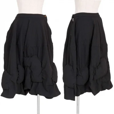 【最終値下げ】コムデギャルソンCOMME des GARCONS 製品染めポリ立体こぶかぼちゃパンツ