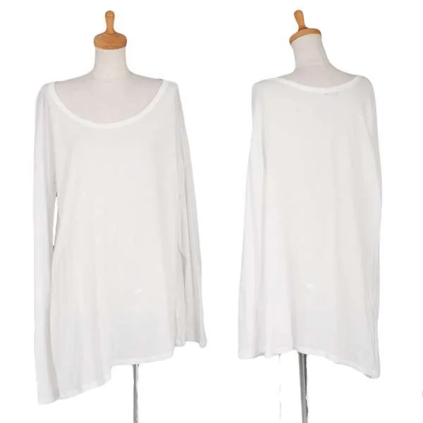 【SALE】アンドゥムルメステールANN DEMEULEMEESTER 天竺長袖カットソー