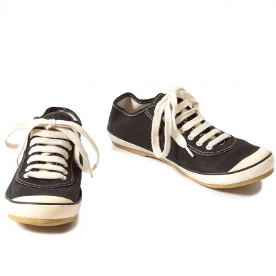 【SALE】コムデギャルソン シャツCOMME des GARCONS SHIRT キャンバススニーカー 37（22，5位）