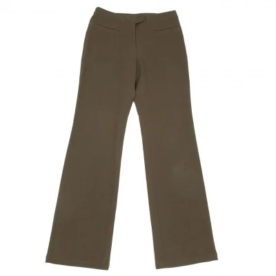 【SALE】ジャンポールゴルチエ ファムJean Paul GAULTIER FEMME コットンストレートパンツ カーキ