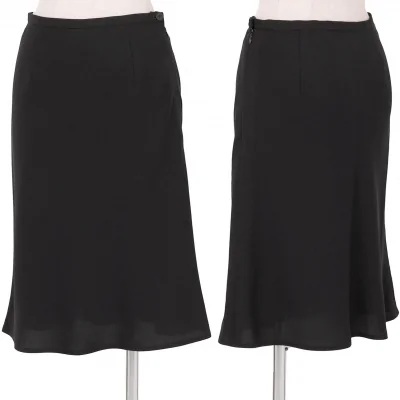 【600SALE】プロポーションボディドレッシングPROPORTION BODY DRESSING シフォンAラインスカート 【返品不可】 黒