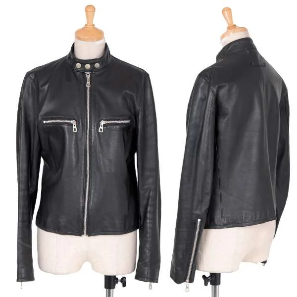 ジャンポールゴルチエ ファムJean Paul GAULTIER FEMME ラムレザーライダースジャケット