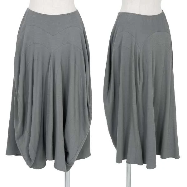 【SALE】ジュンヤワタナベ コムデギャルソンJUNYA WATANABE COMME des GARCONS シームデザインフレアスカート