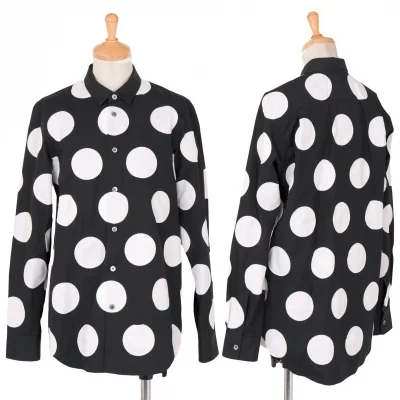 ジュンヤワタナベ コムデギャルソンJUNYA WATANABE COMME des GARCONS ドットパッチ長袖シャツ